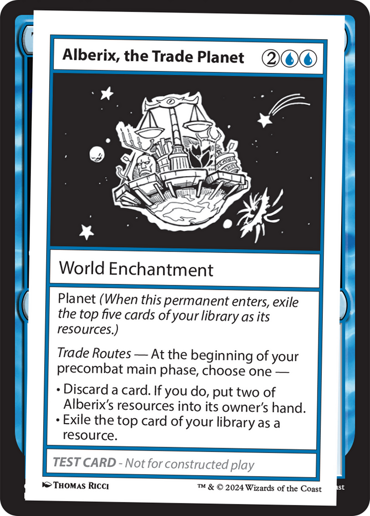Alberix, the Trade Planet [Mystery Booster 2 Playtest Cards] | Local Legends