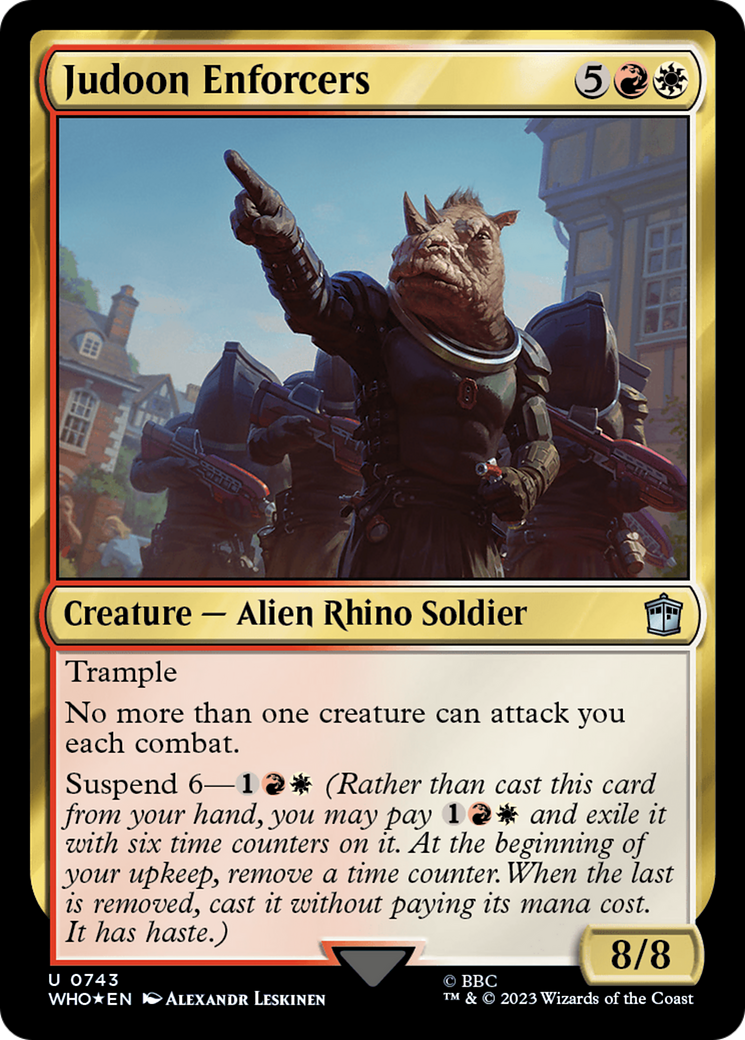 Judoon Enforcers (Surge Foil) [Doctor Who] | Local Legends