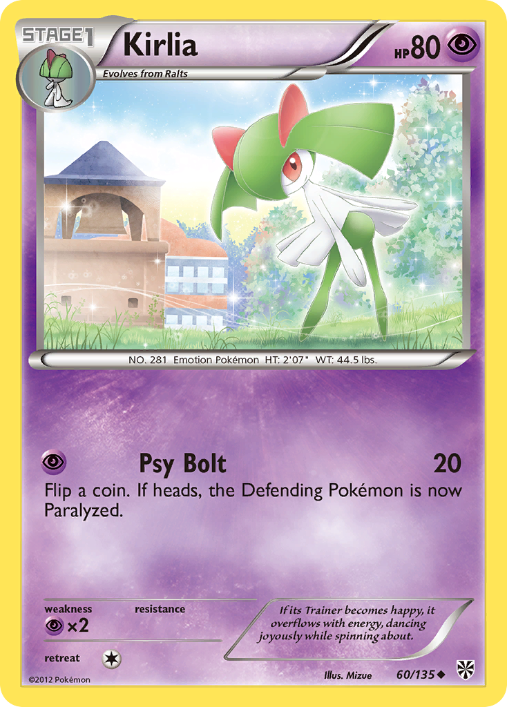 Kirlia (60/135) [Black & White: Plasma Storm] | Local Legends