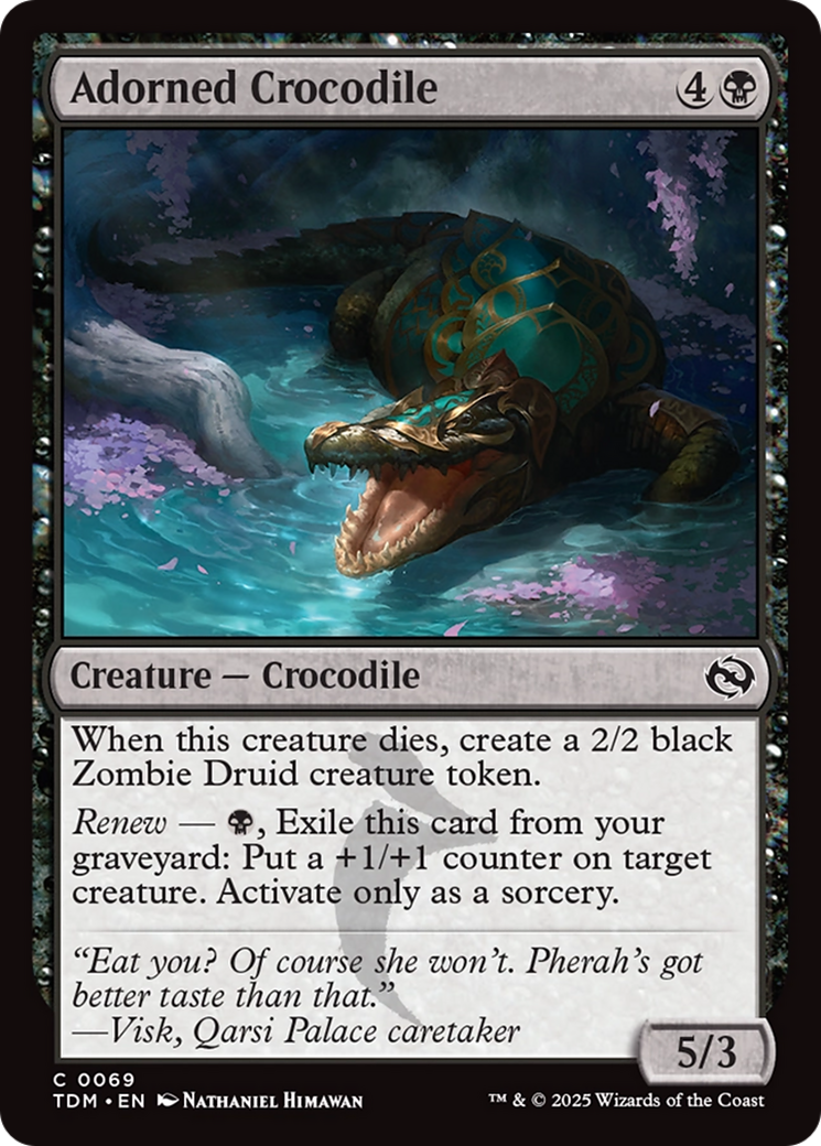 Adorned Crocodile [Tarkir: Dragonstorm] | Local Legends