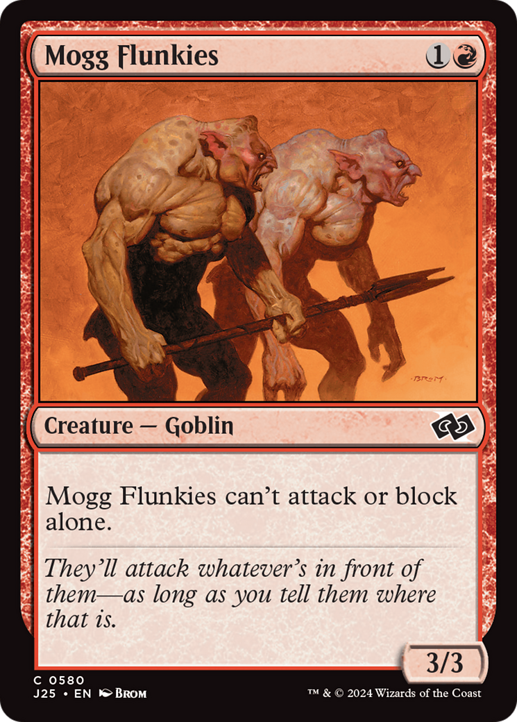 Mogg Flunkies [Foundations Jumpstart] | Local Legends