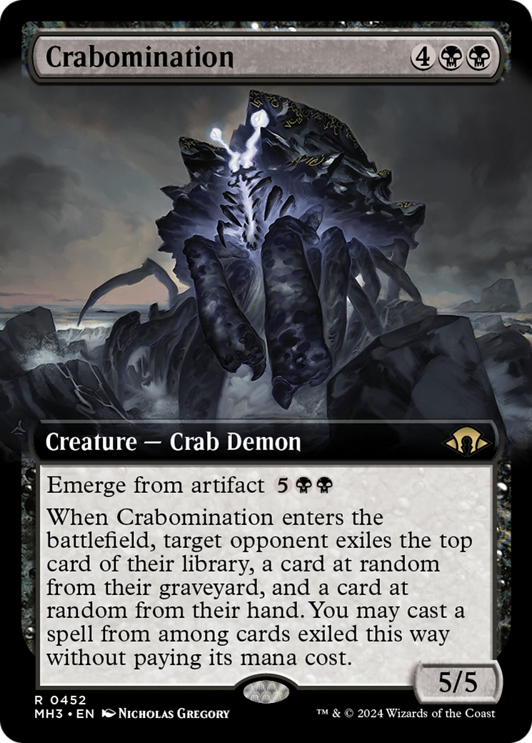 Crabomination (Extended Art) [Modern Horizons 3] | Local Legends