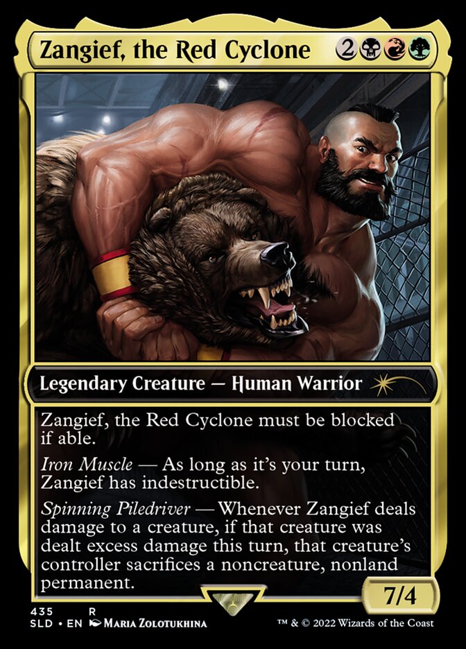 Zangief, the Red Cyclone [Secret Lair Drop Series] | Golgari Games