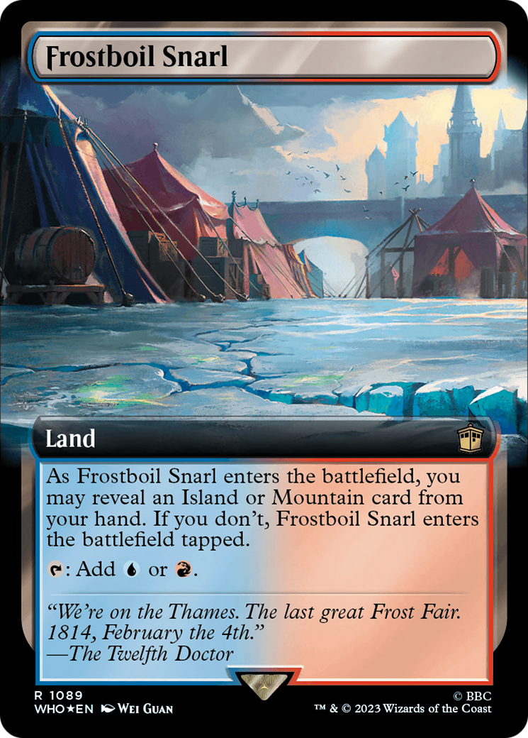 Frostboil Snarl (Extended Art) (Surge Foil) [Doctor Who] | Local Legends