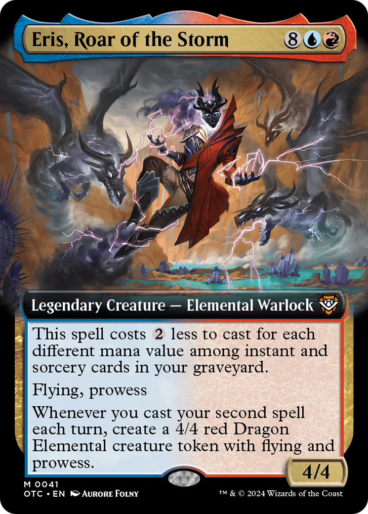 Eris, Roar of the Storm (Extended Art) [Outlaws of Thunder Junction Commander] | Local Legends