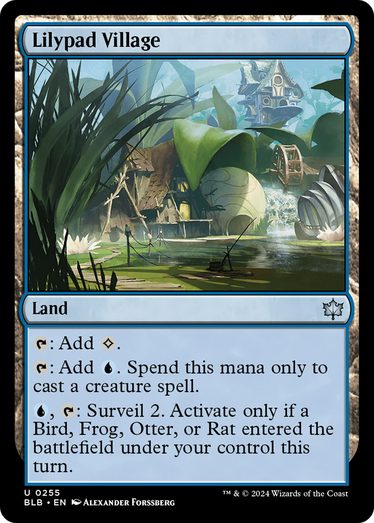 Lilypad Village [Bloomburrow] | Local Legends