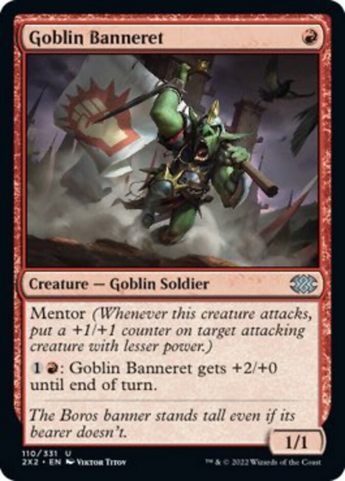 Goblin Banneret [Double Masters 2022] | Local Legends