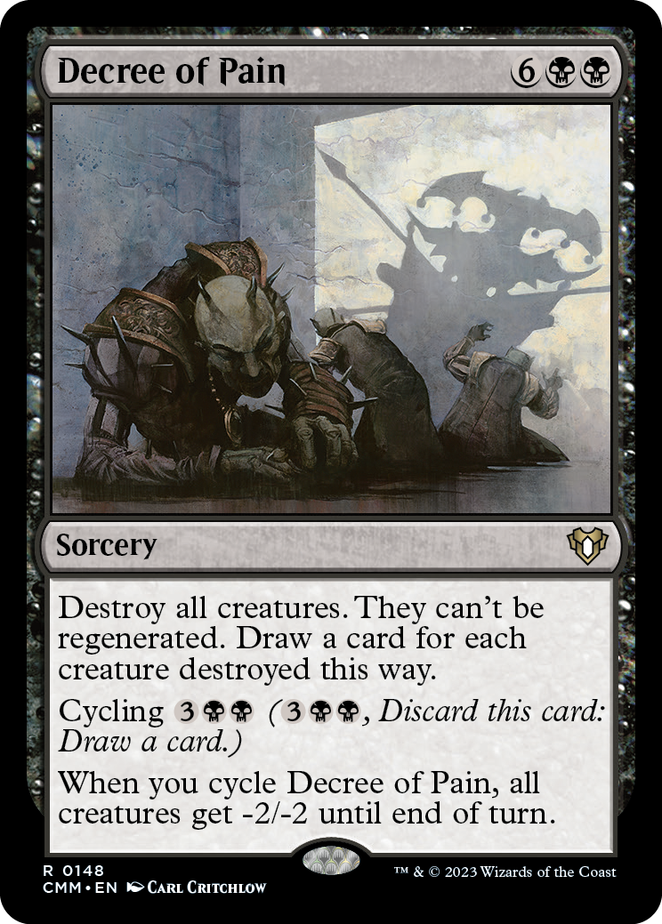 Decree of Pain [Commander Masters] | Local Legends