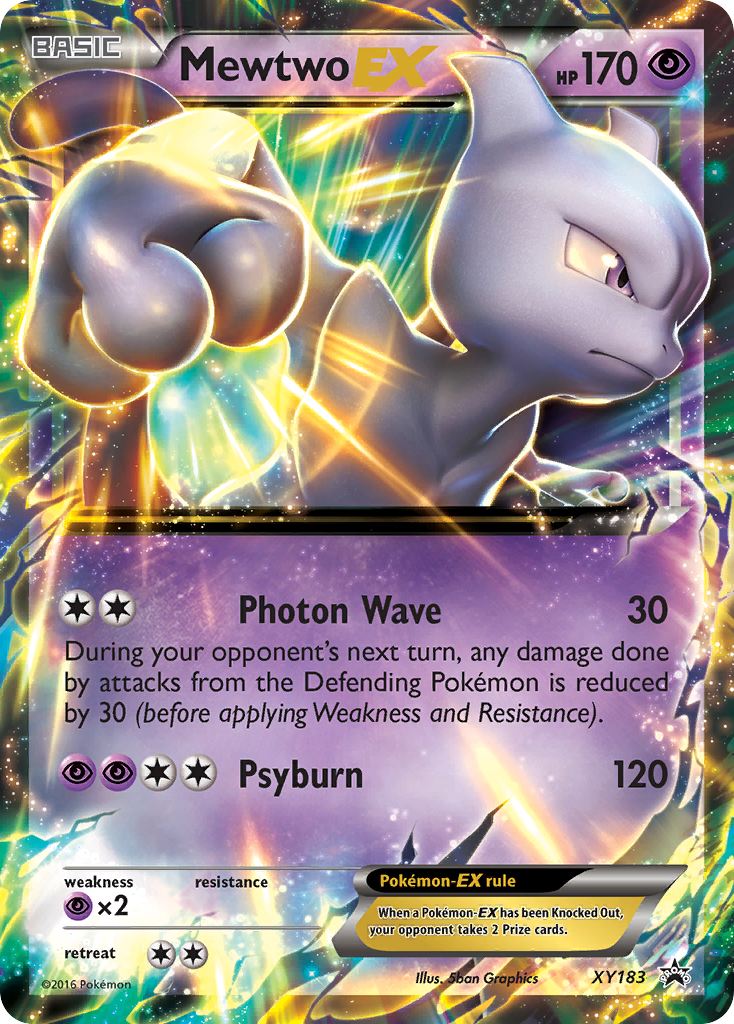 Mewtwo EX (XY183) [XY: Black Star Promos] | Golgari Games