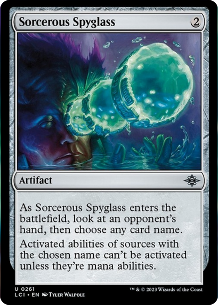 Sorcerous Spyglass [The Lost Caverns of Ixalan] | Golgari Games