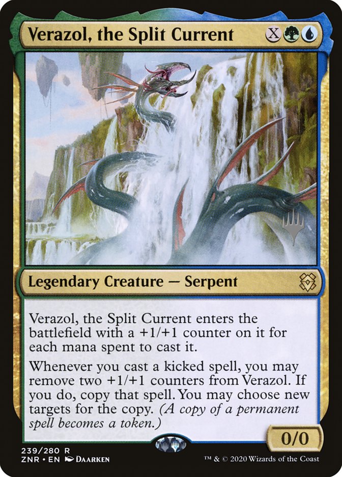 Verazol, the Split Current (Promo Pack) [Zendikar Rising Promos] | Local Legends