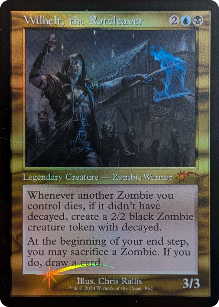 Wilhelt, the Rotcleaver (Retro Frame) [Secret Lair Drop Series] | Local Legends