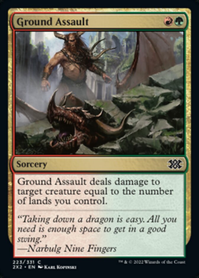 Ground Assault [Double Masters 2022] | Local Legends