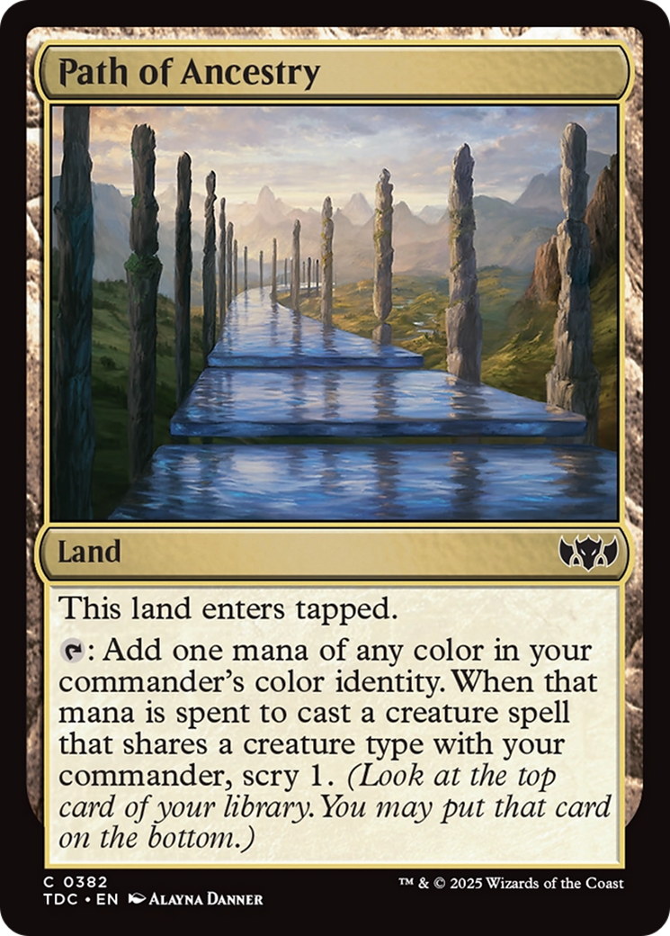 Path of Ancestry [Tarkir: Dragonstorm Commander] | Local Legends