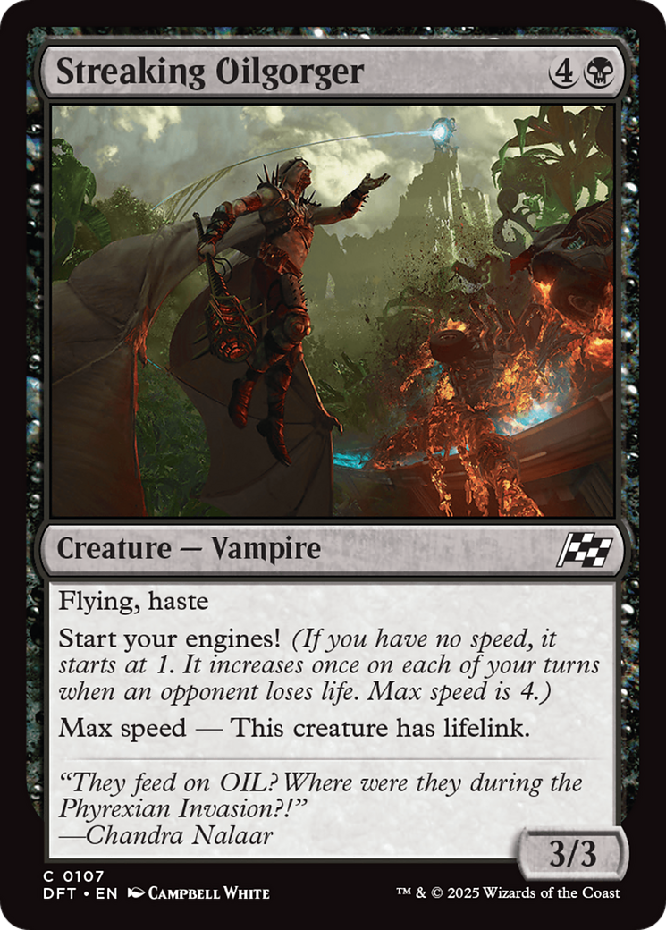 Streaking Oilgorger [Aetherdrift] | Local Legends