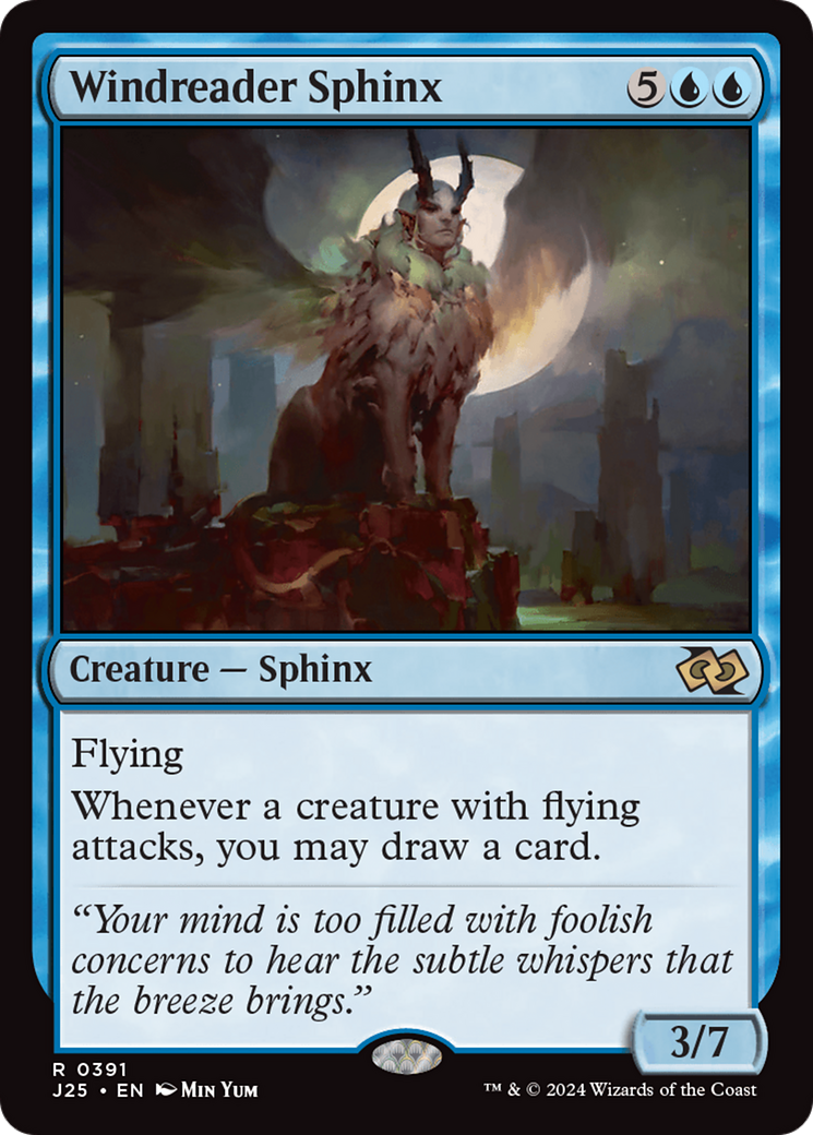 Windreader Sphinx [Foundations Jumpstart] | Local Legends