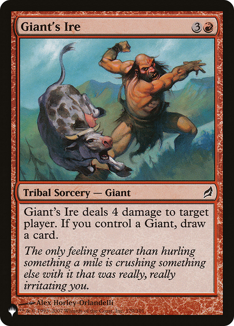 Giant's Ire [The List] | Local Legends