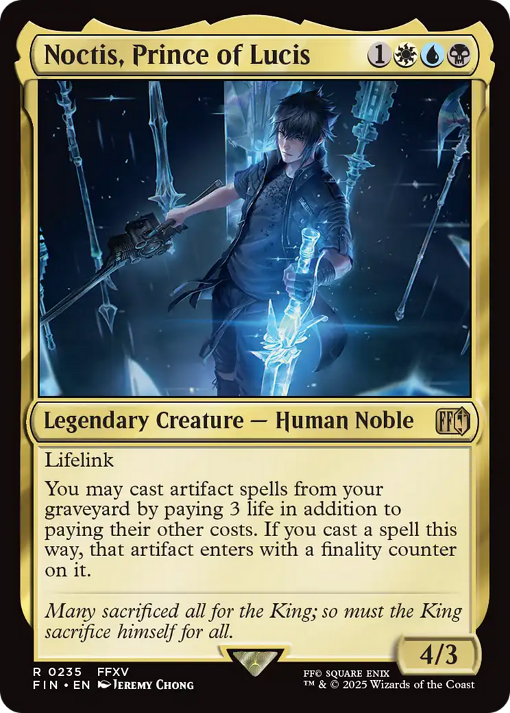 Noctis, Prince of Lucis [FINAL FANTASY] | Local Legends