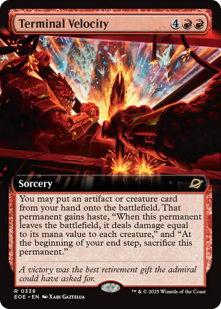 Terminal Velocity (Extended Art) [Edge of Eternities] | Local Legends