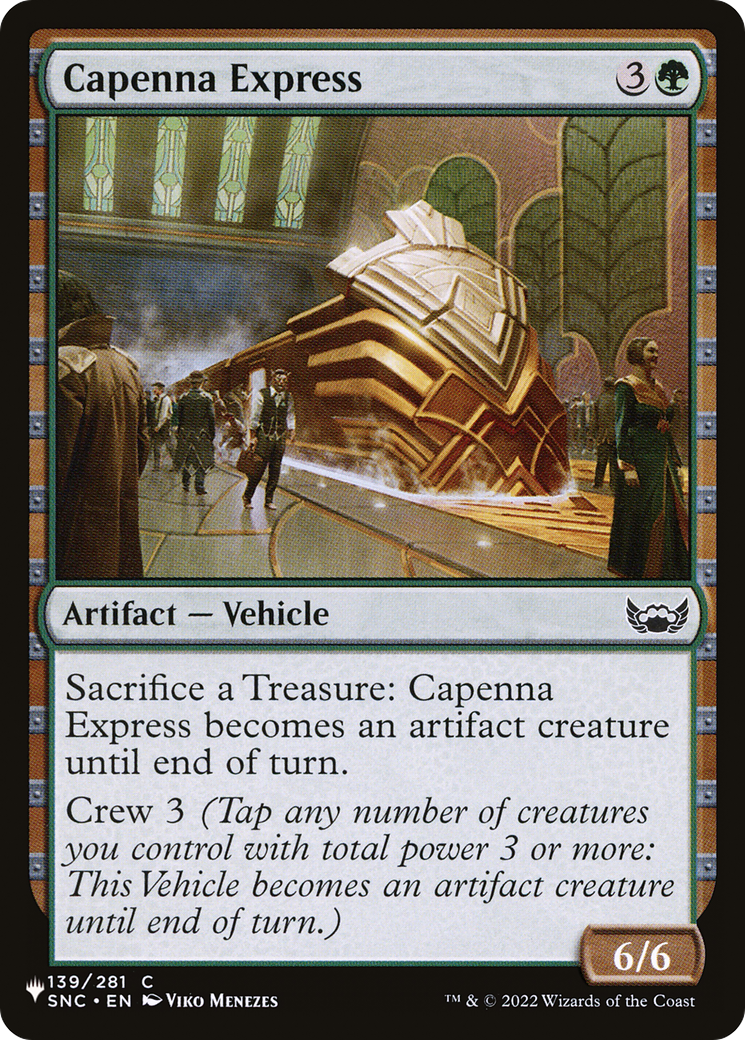 Capenna Express [The List] | Local Legends