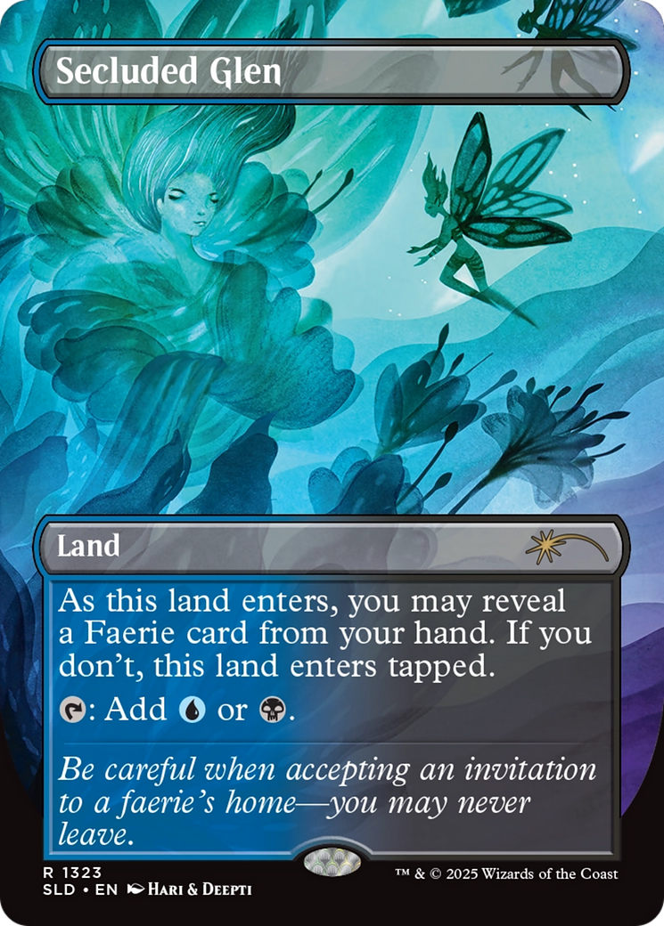 Secluded Glen (Rainbow Foil) [Secret Lair Drop Series] | Local Legends