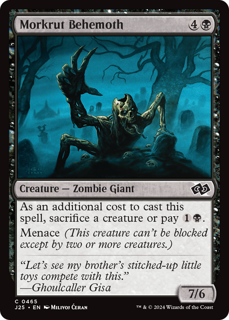 Morkrut Behemoth [Foundations Jumpstart] | Local Legends