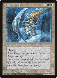 Serra Angel [alternate art] (Oversized) [Oversize Cards] | Local Legends