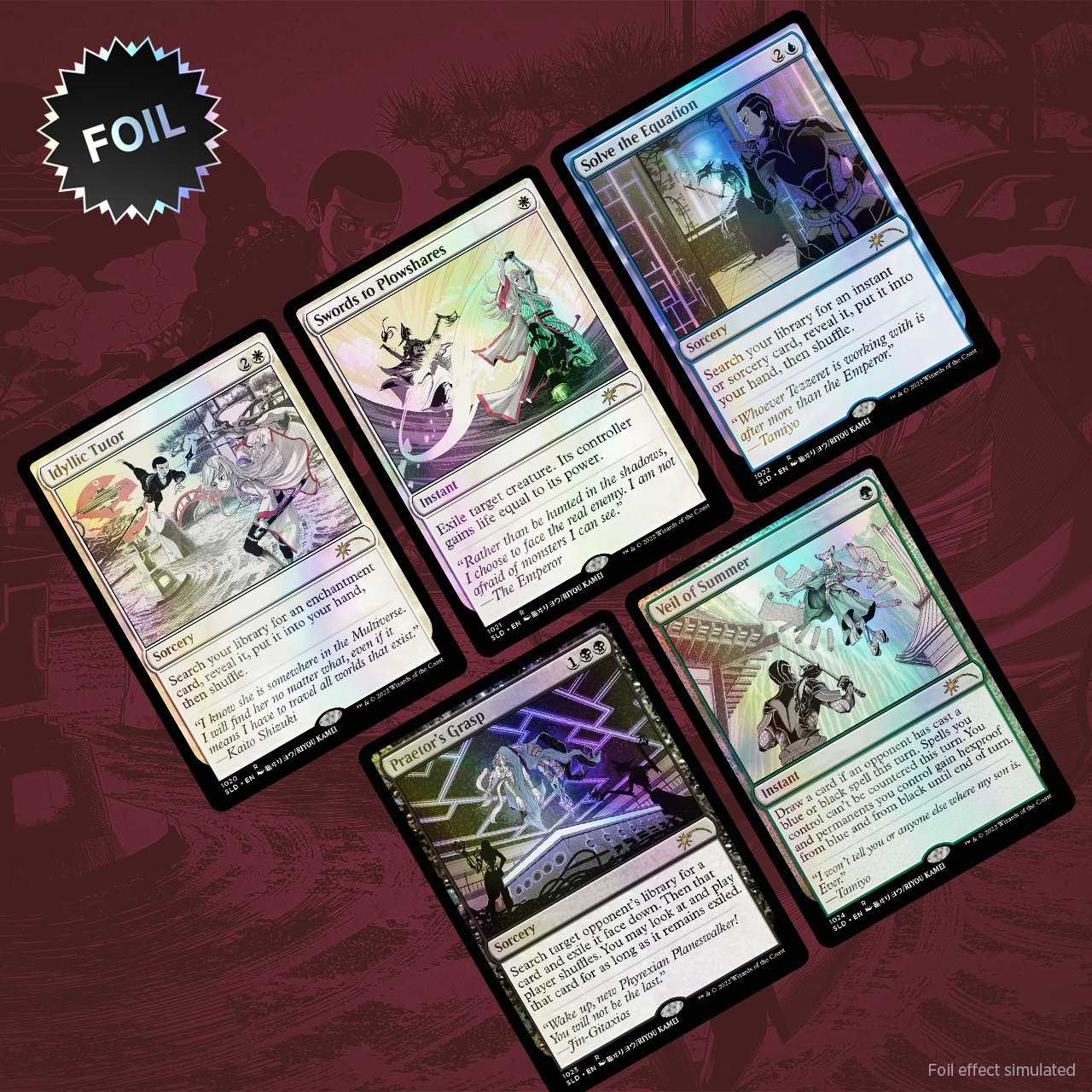 Secret Lair: Drop Series - Kamigawa (the Manga: the Cards - Foil Edition) | Local Legends