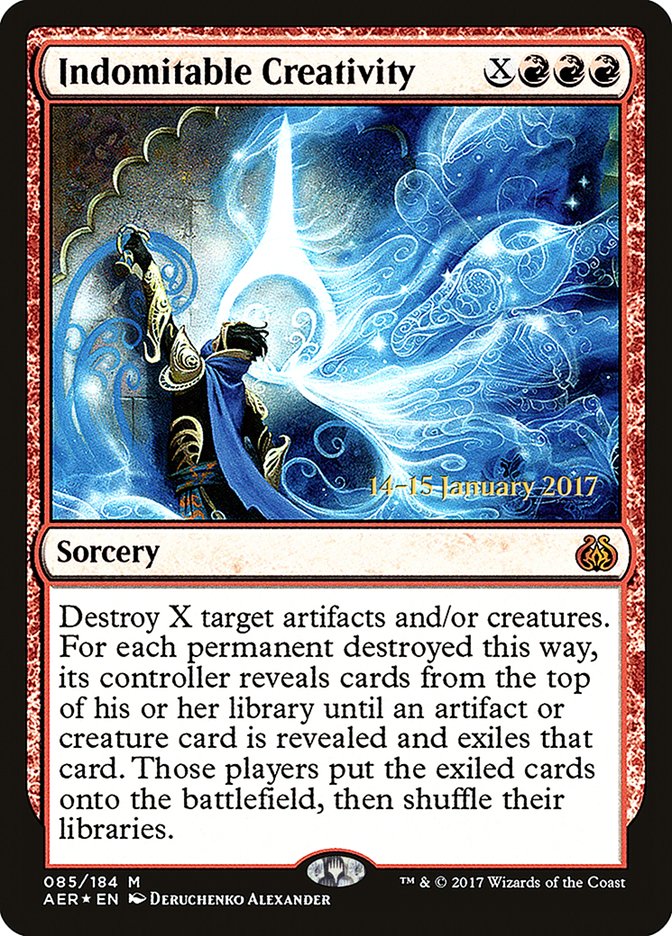 Indomitable Creativity [Aether Revolt Prerelease Promos] | Local Legends