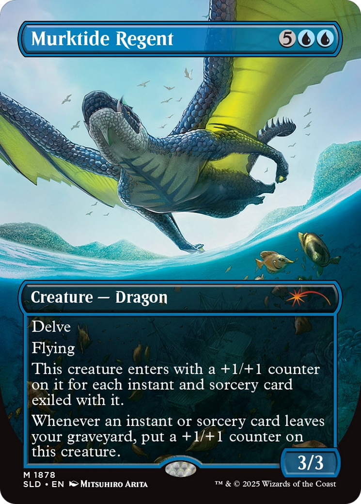 Murktide Regent (Rainbow Foil) [Secret Lair Drop Series] | Local Legends