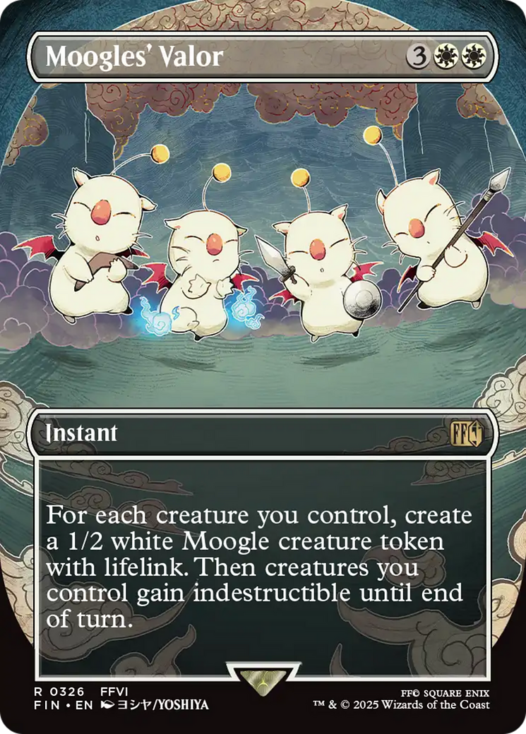 Moogles' Valor (Borderless) [FINAL FANTASY] | Local Legends