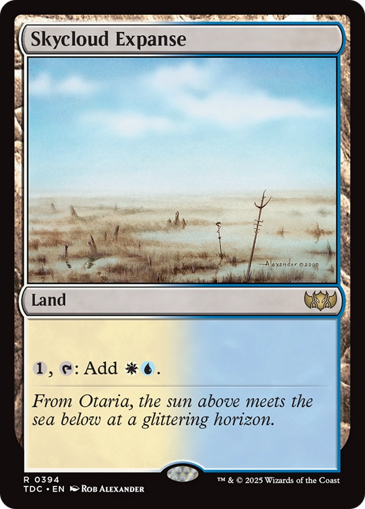 Skycloud Expanse [Tarkir: Dragonstorm Commander] | Local Legends