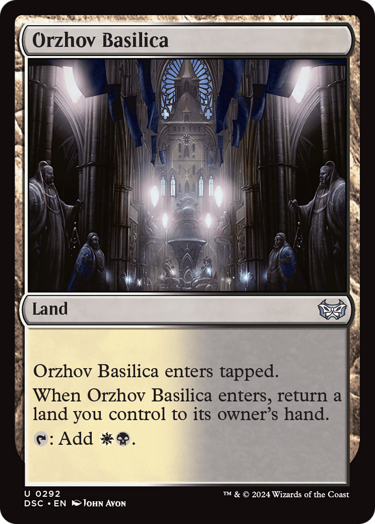Orzhov Basilica [Duskmourn: House of Horror Commander] | Local Legends