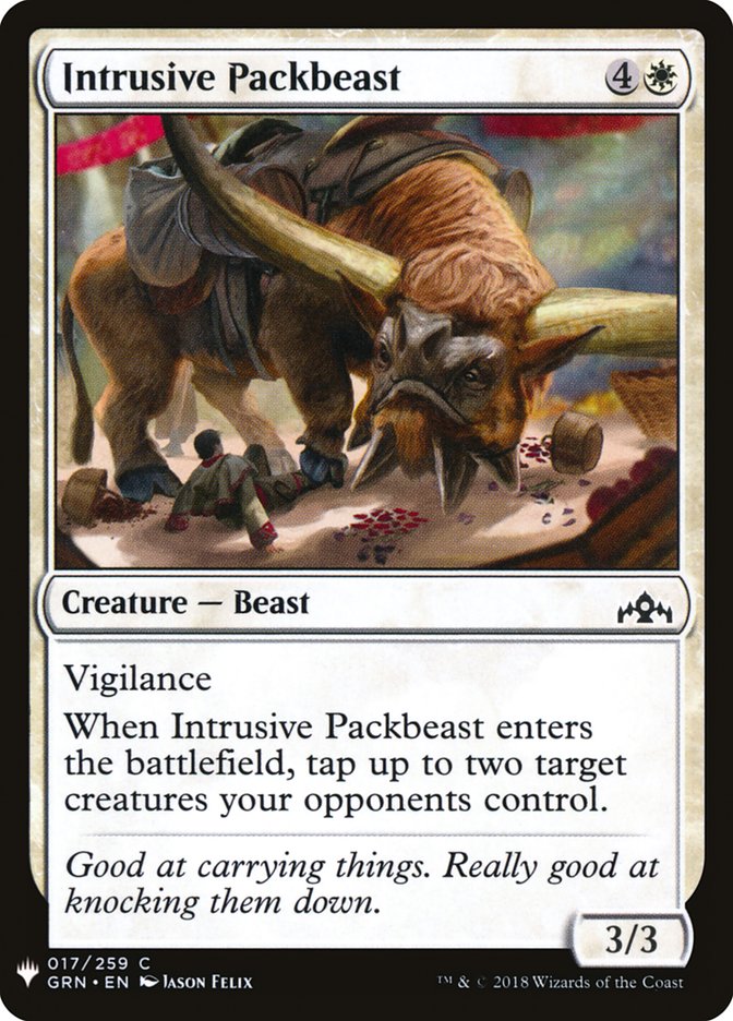 Intrusive Packbeast [Mystery Booster] | Local Legends