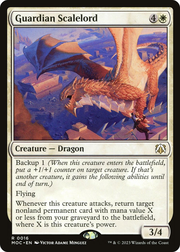 Guardian Scalelord [March of the Machine Commander] | Local Legends