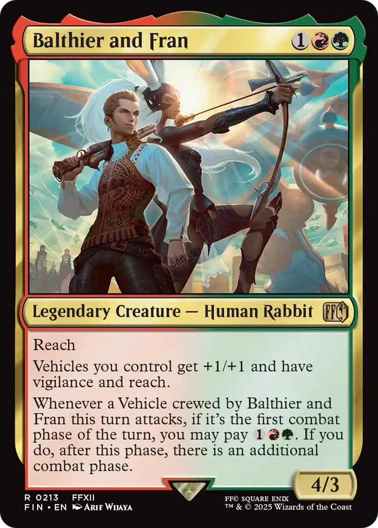 Balthier and Fran [FINAL FANTASY] | Local Legends