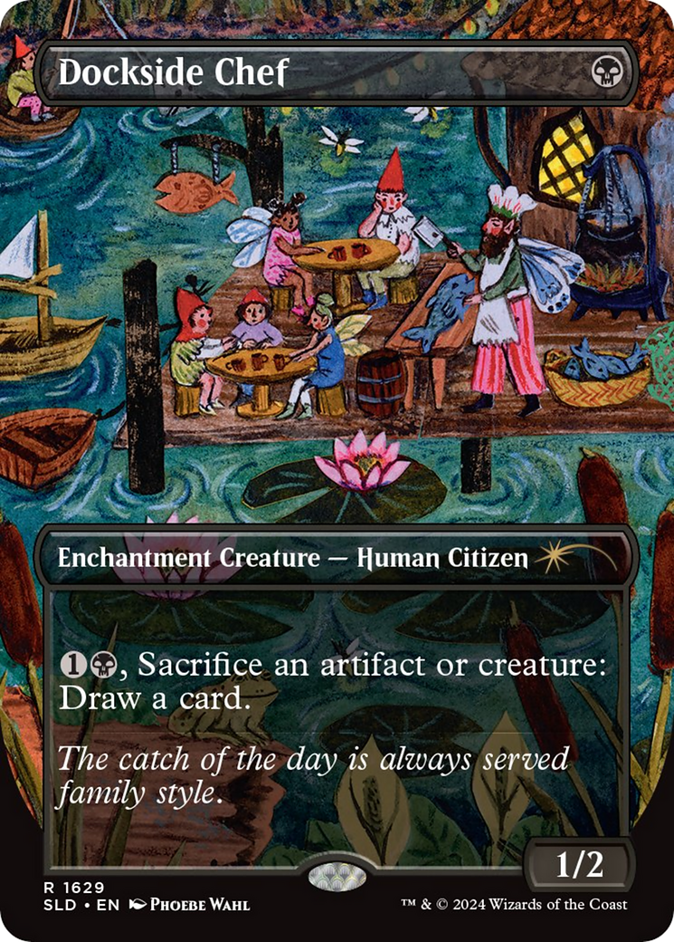 Dockside Chef (Rainbow Foil) [Secret Lair Drop Series] | Golgari Games