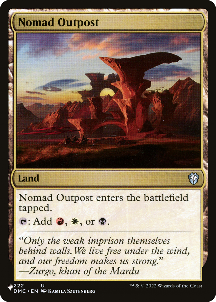 Nomad Outpost [The List] | Local Legends