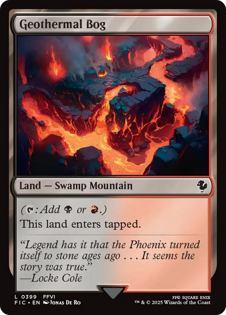 Geothermal Bog [FINAL FANTASY Commander] | Local Legends