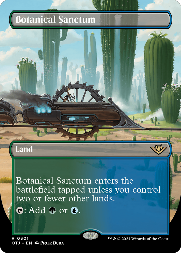 Botanical Sanctum (Borderless) [Outlaws of Thunder Junction] | Local Legends