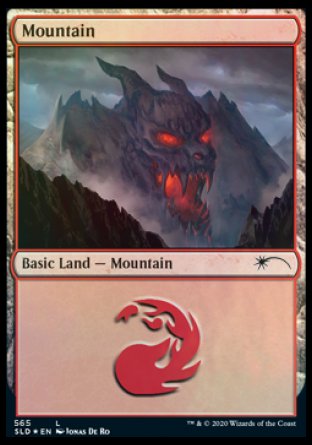 Mountain (Develish) (565) [Secret Lair Drop Promos] | Golgari Games