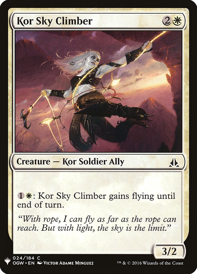 Kor Sky Climber [Mystery Booster] | Local Legends