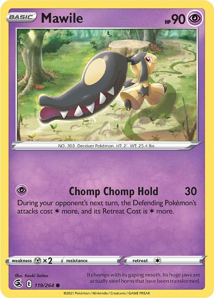 Mawile (119/264) [Sword & Shield: Fusion Strike] | Golgari Games