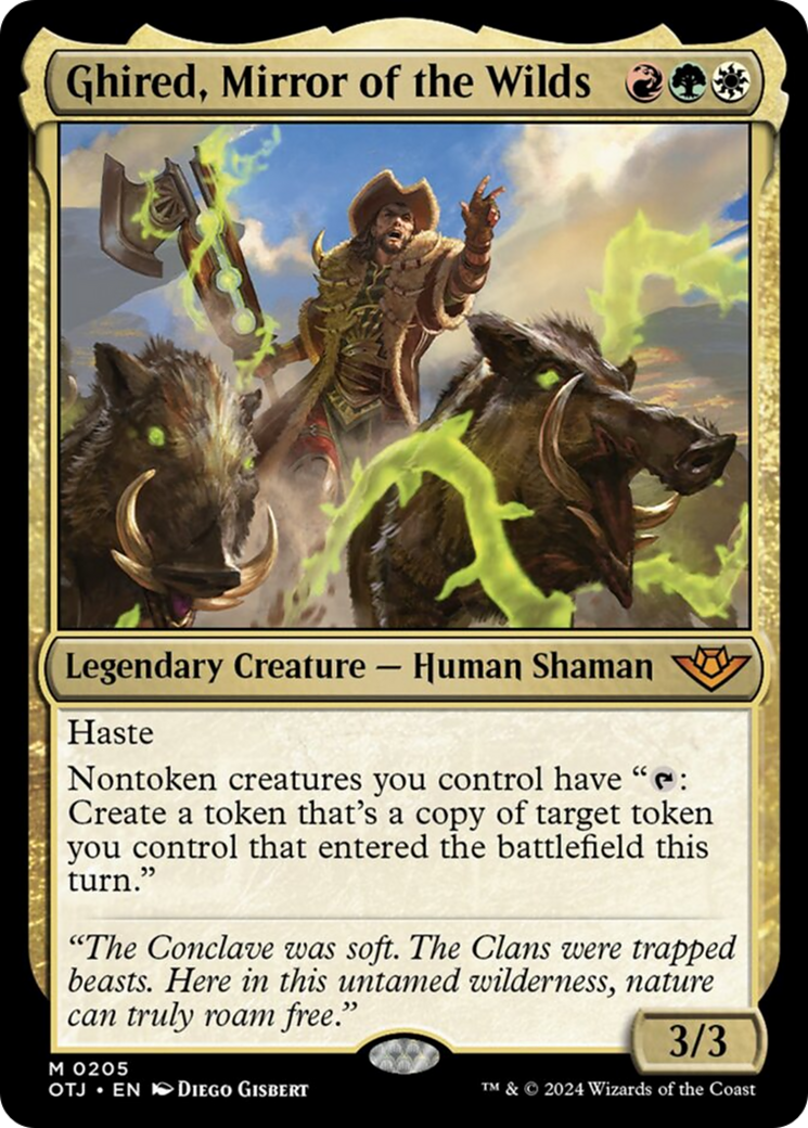 Ghired, Mirror of the Wilds [Outlaws of Thunder Junction] | Local Legends