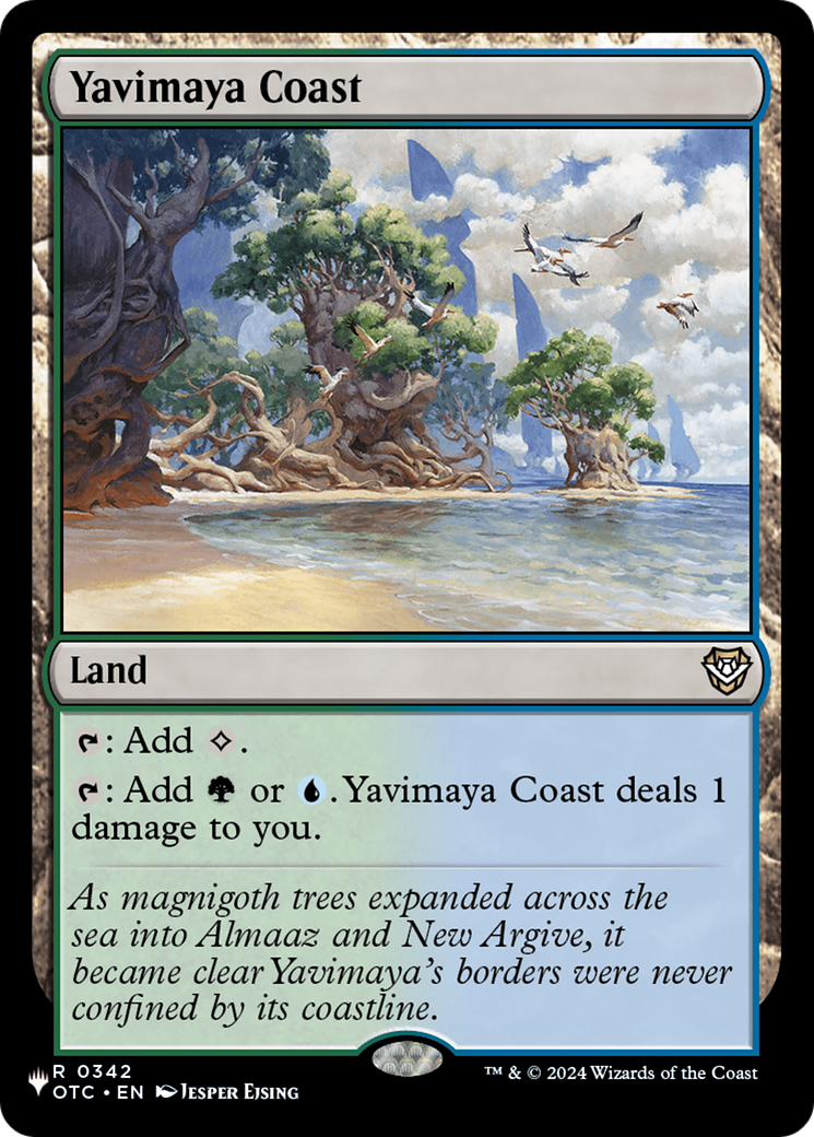 Yavimaya Coast (OTC) [The List] | Local Legends