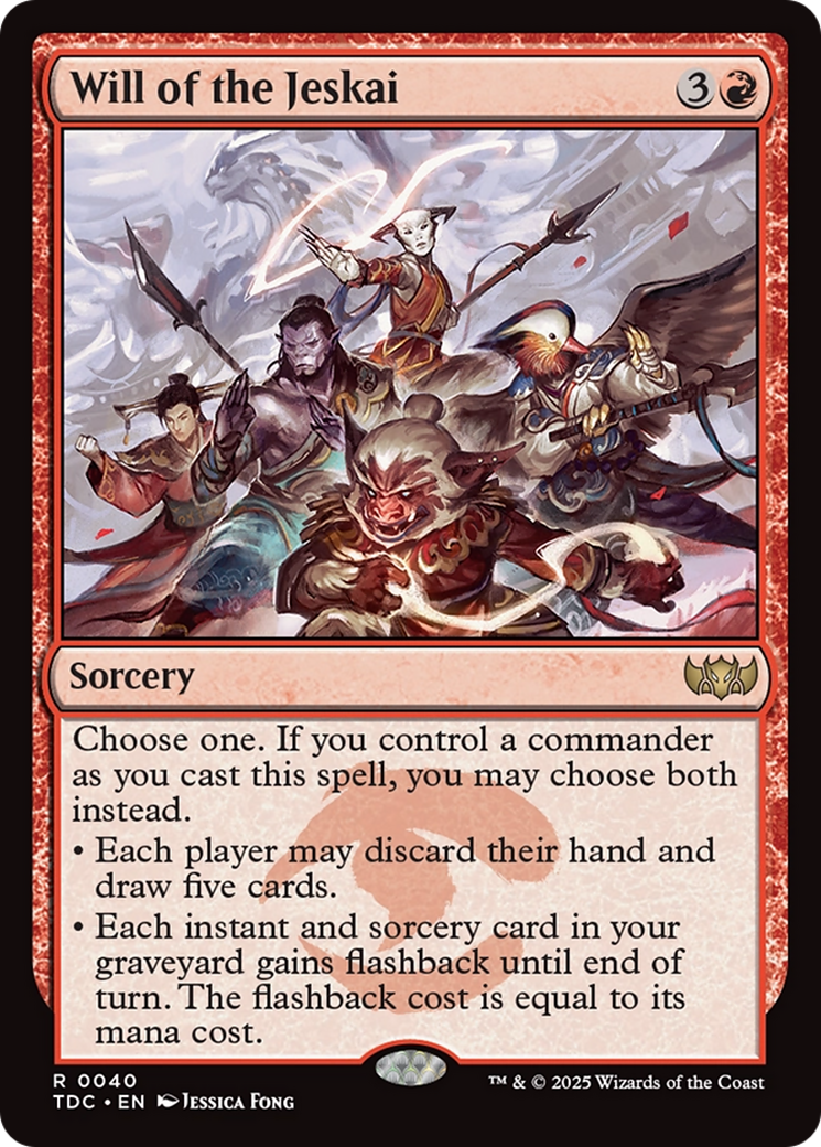 Will of the Jeskai [Tarkir: Dragonstorm Commander] | Local Legends