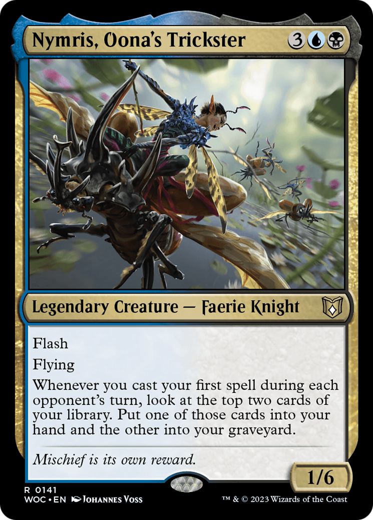 Nymris, Oona's Trickster [Wilds of Eldraine Commander] | Local Legends