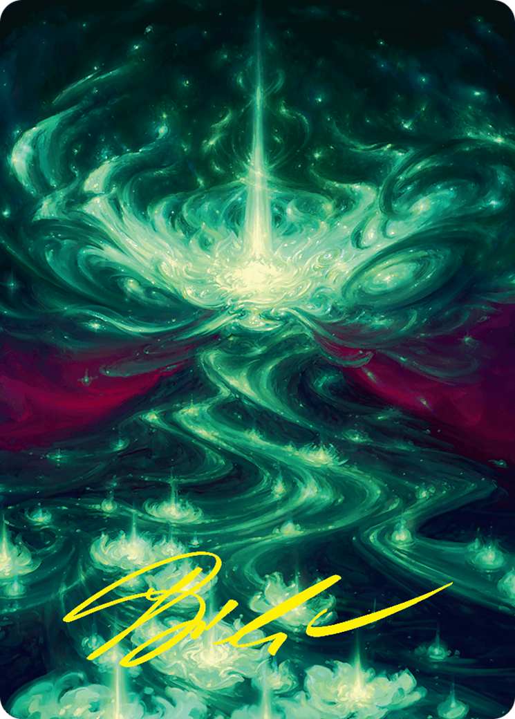 Genesis Wave Art Card (54/54) (Gold-Stamped Signature) [Foundations Art Series] | Local Legends