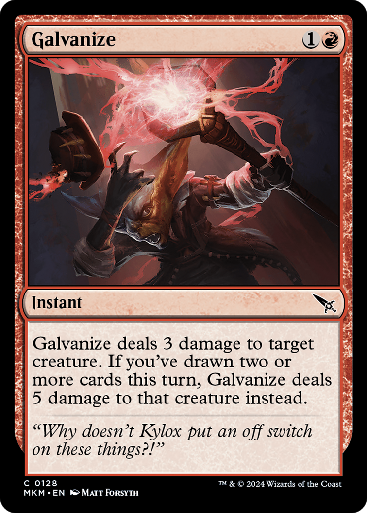 Galvanize [Murders at Karlov Manor] | Local Legends