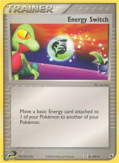 Energy Switch (82/109) [EX: Ruby & Sapphire] | Golgari Games